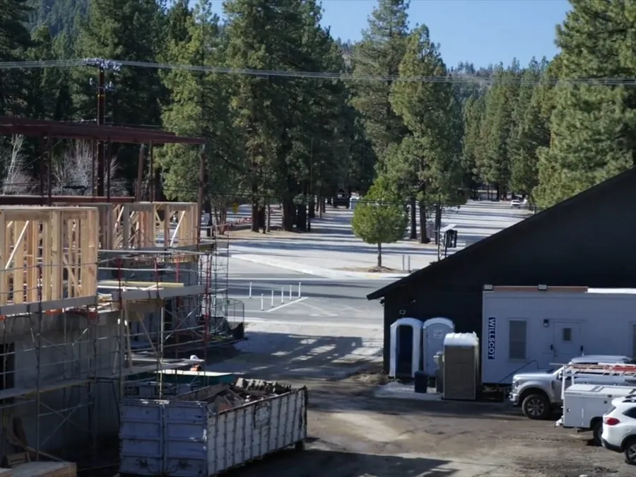 Desert residential neighborhood with service vehicles nearby for general plumber in Buckeye, AZ