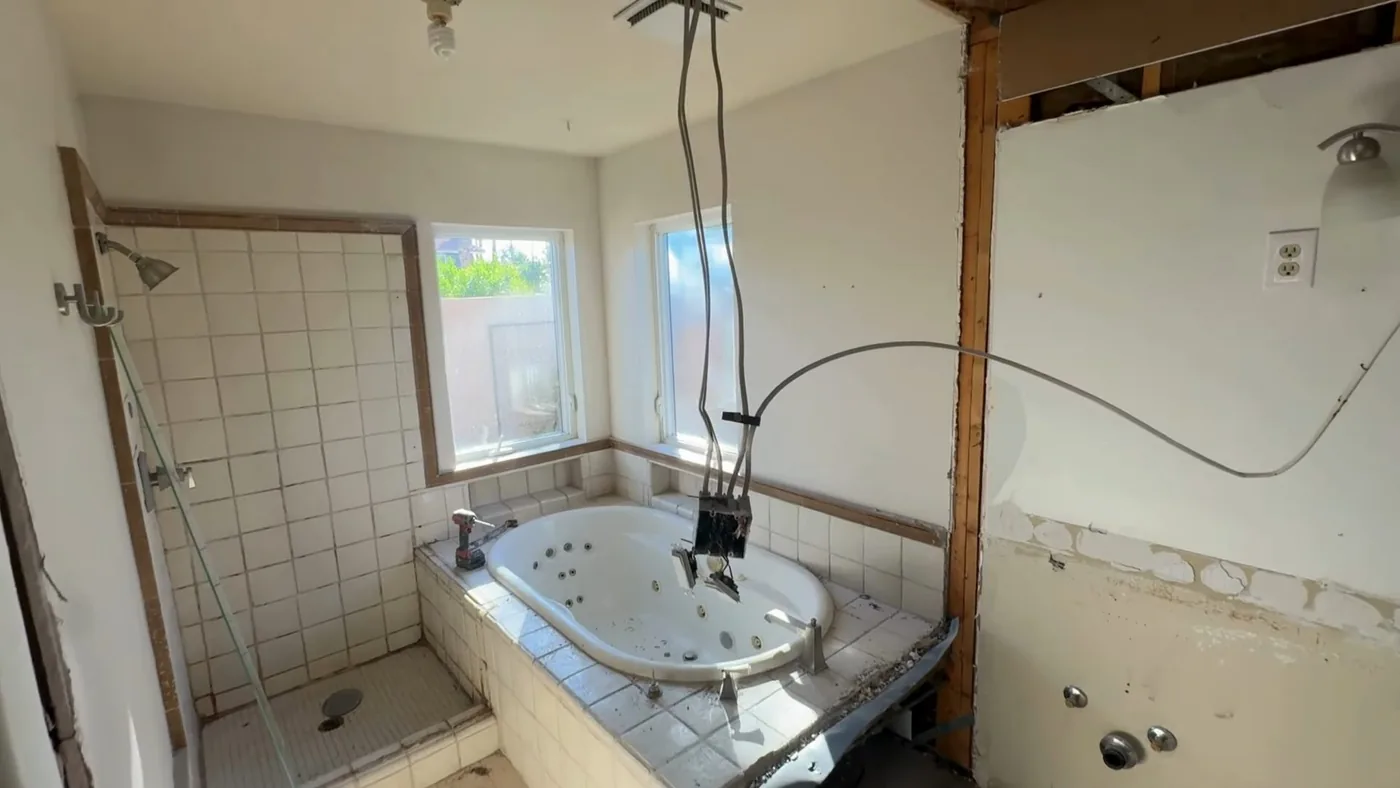 Bathroom shower or tub plumbing installation for shower and bathtub installation in Buckeye, AZ