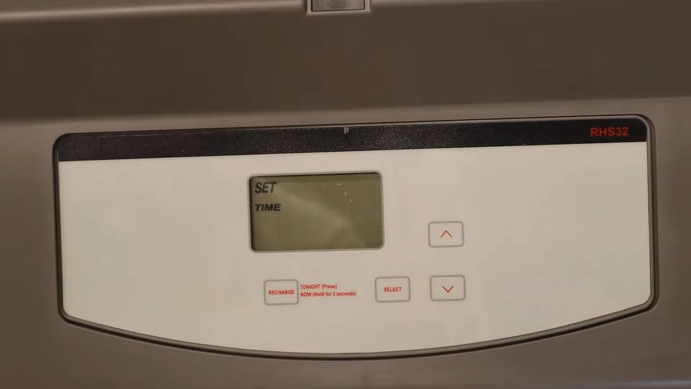 Water softener tank and brine system for water softener installation in Buckeye, AZ